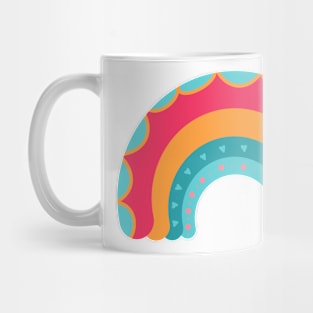 Funky rainbow Mug